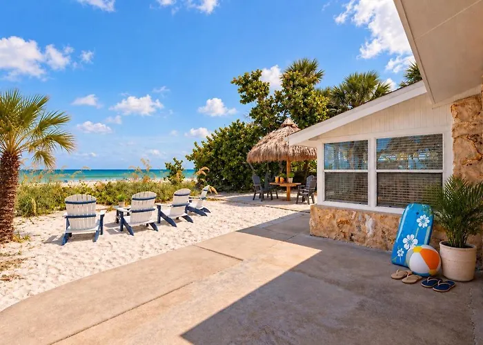 Two Gulf-front With Access And Tiki * Clearwater Beach