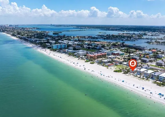 Two Gulf-front With Access And Tiki * Clearwater Beach